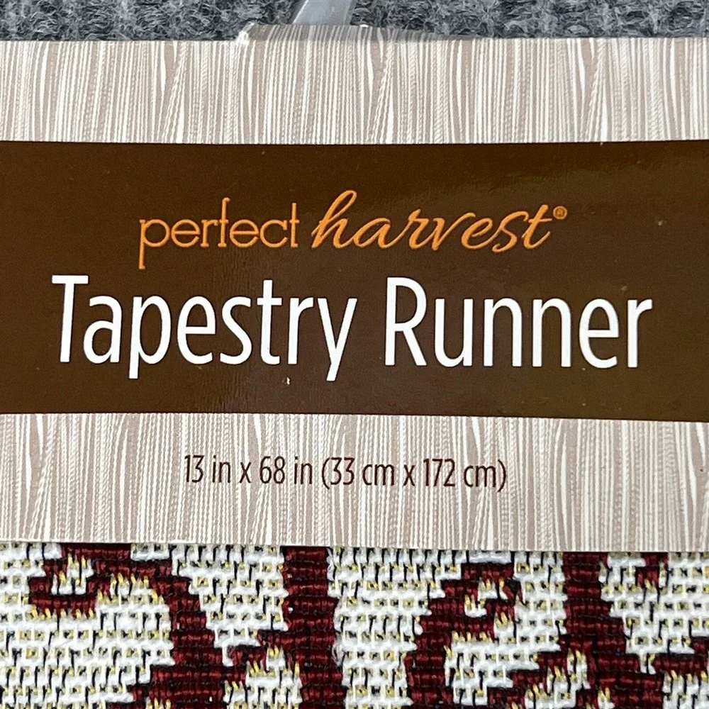Harvest‎ Tapestry Table Runner 68